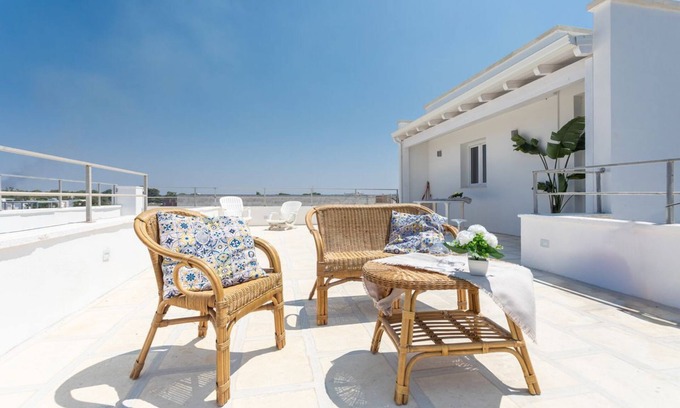 Torre San Giovanni Villa | Attico Pazze vista mare - Salento Reservation