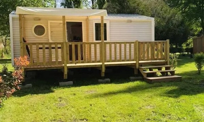 Le Change House | Auberoche campsite * - MOBILE HOME O'HARA 4 people 28m² 4 people