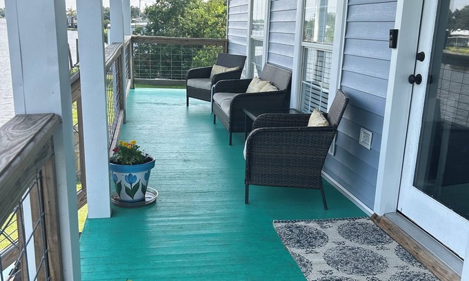 Chauvin House | August special. Shrimp season and fishing time.