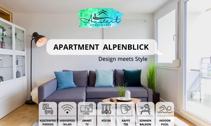Oberteuringen Apartment | Auszeit Apartment ALPENBLICK