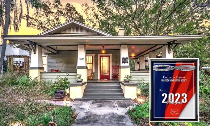Seminole Heights House | ★Award Winning★ Historic Craftsman Bungalow