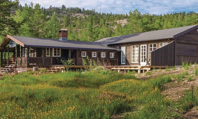 Nissedal House | Awesome home in Treungen with sauna