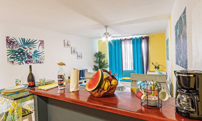 Perinet Apartment | Azur - Guadeloupe 10 min à Pieds de la Plage, Restaurants et Commodités