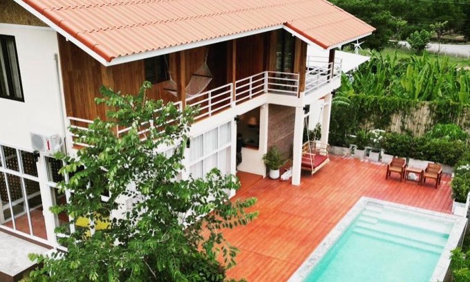 Kanchanaburi House | Baan Mai Thai Pool Villa Kanchanaburi