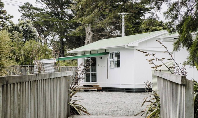 Lake Ferry Cottage | Bach 2 - Loburn Bach Accommodation, in the Lake Ferry Village