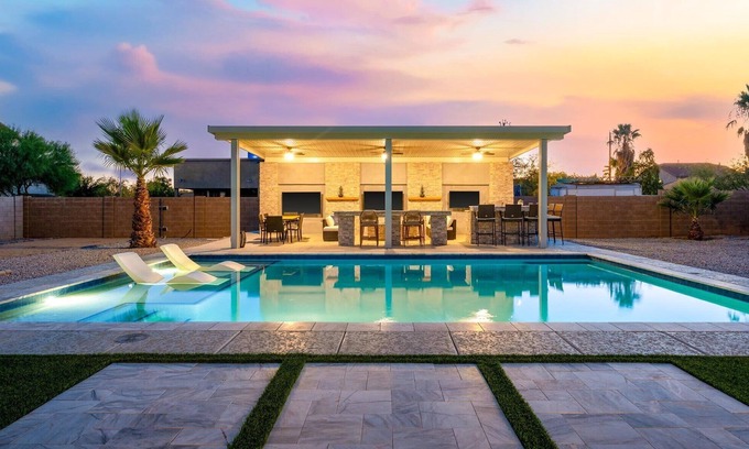 Paradise Valley Village House | Backyard Oasis~ Heated Pool~ Game Room~ Gazebo