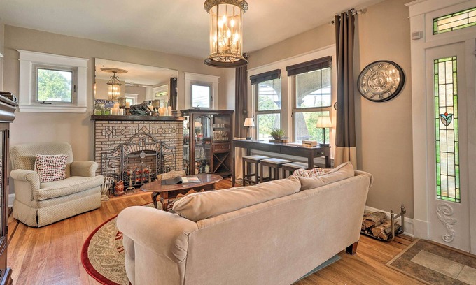 Rossville House | Baltimore Home Base w/ Pool, Hot Tub & Grill!