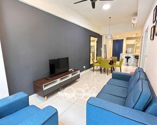 Kampung Sembulan Baru Apartment | Banyan Homestay @ Sutera Avenue