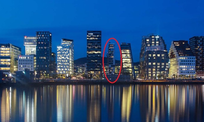 Oslo City Centre Condo | BARCODE LUXURIUOS 105 sqm 3BR apt. West facing balcony