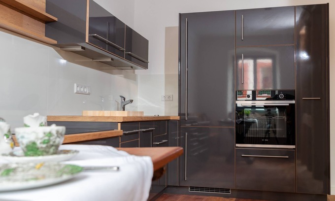 Volkach Apartment | Barrierefreie Suite im Historischen Büttnershaus