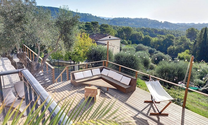 La Roquette-sur-Siagne House | Bastide Familiale/House, 15mns de la Mer/sea