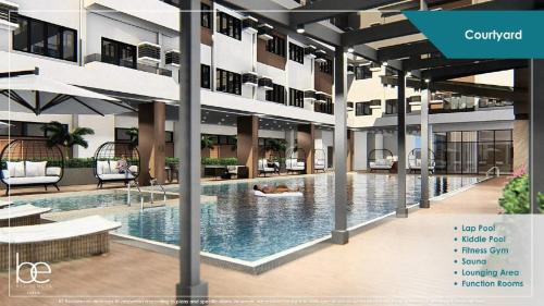 Lahug Apartment | BE Residences Luxury Studio Apartments, AC, Pool, Gym, near IT Park