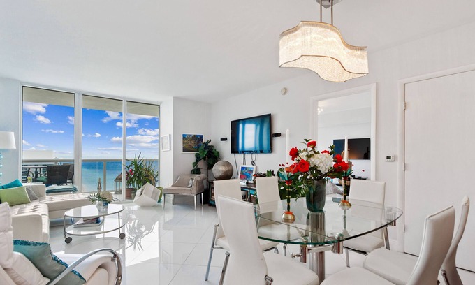 Hallandale Beach Condo | BEACH CLUB, HALLANDALE 2 BR 2BA ON OCEAN, FALL '25-Winter '26. PENTHOUSE