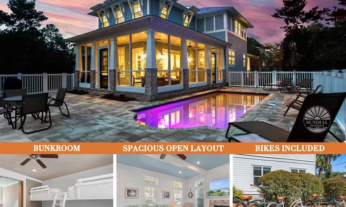 WaterSound West Beach House | Beach Escape w/Private Pool & 5 Parking Spots