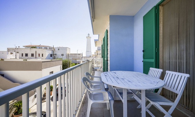 Torre Canne Apartment | Beach House , Torre Canne - Dori with Sea View and Balcony