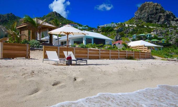 Anse des Cayes Villa | π BEACH VILLA CENTRAL LOCATION BETW ST JEAN π FLAMMANS BEACH 4 min TO CITY