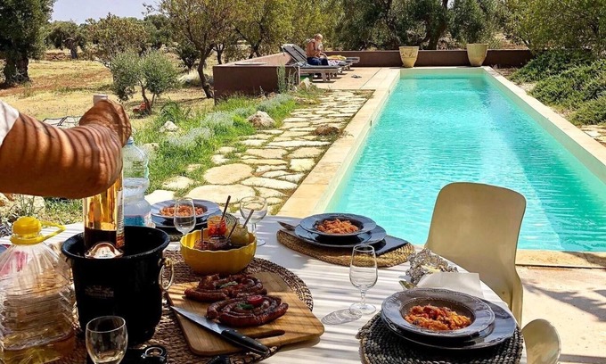Carovigno Villa | BEACH VILLA WITH SWIMMING POOL AT TORRE GUACETO, CAROVIGNO , OSTUNI , 5 BEDROOMS