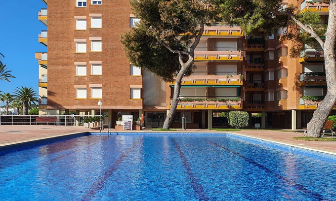 Torredembarra Apartment | Beachfront Apartment with 4 Pools, Terrace, and Parking in Torredembarra