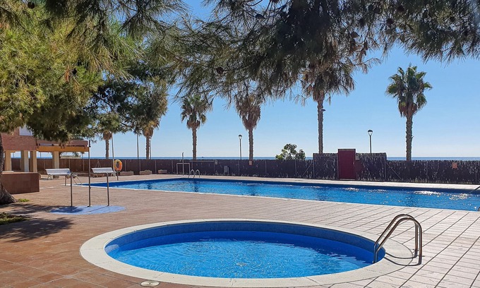 Torredembarra Apartment | Beachfront Duplex for 8 with Pool, Parking, WiFi, A/C in Torredembarra