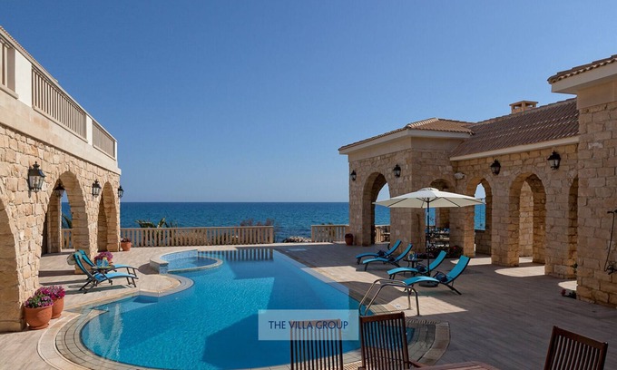 Agios Theodoros Villa | Beachfront Estate offers luxury