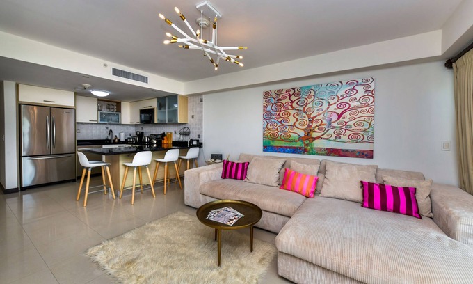 Oranjestad-West Condo | Beachfront Oceania 2BR condo on crystal-clear waters &white sands of Eagle Beach
