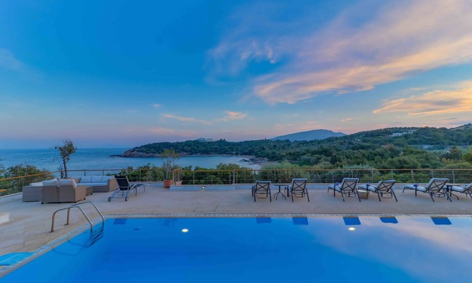 Legrena Villa | Beachfront Pool Villa Pasithea in Sounio, Athens
