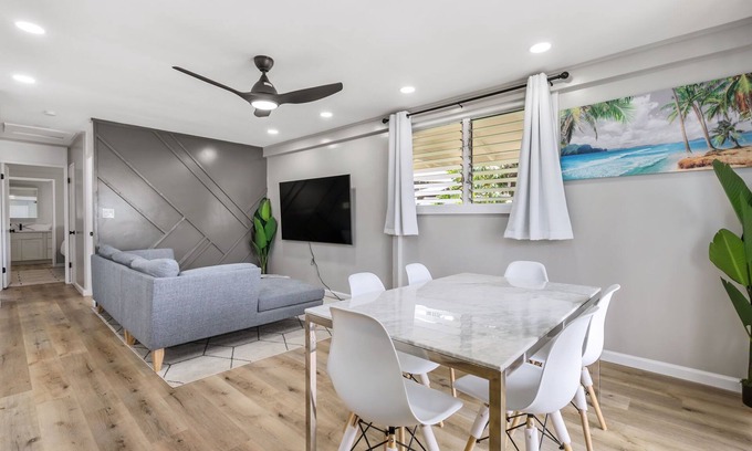 Ewa House | Beachside 3BR - Ewa Beach + Parking, A/C, WiFi
