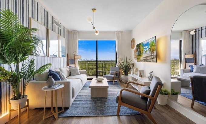 Dania Beach Apartment | Beachside Comfort & Convenience: 3 Mins to Sand, 8 Mins to FLL Airport