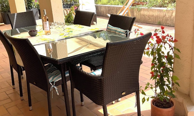 Boulouris-sur-Mer Apartment | Beau t3 en Rez de Jardin