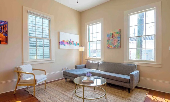 Seventh Ward House | Beautiful 1bed House walk to French Q and Bourbon St