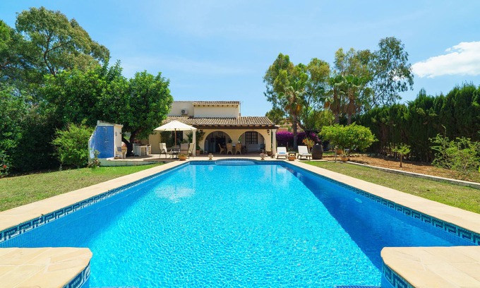 Denia Villa | Beautiful and romantic villa with private pool in Denia, on the Costa Blanca, Spain for 6 persons