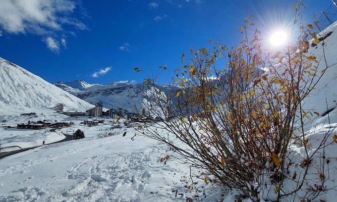Tignes le Lac Apartment | Beautiful apartment for 8 people with WIFI, TV and balcony