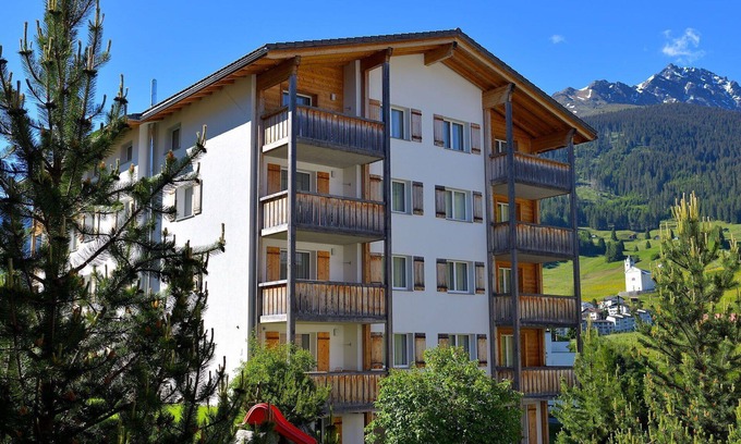 Savognin Apartment | Beautiful apartment for 8 people with WIFI, TV, terrace, panoramic view and parking