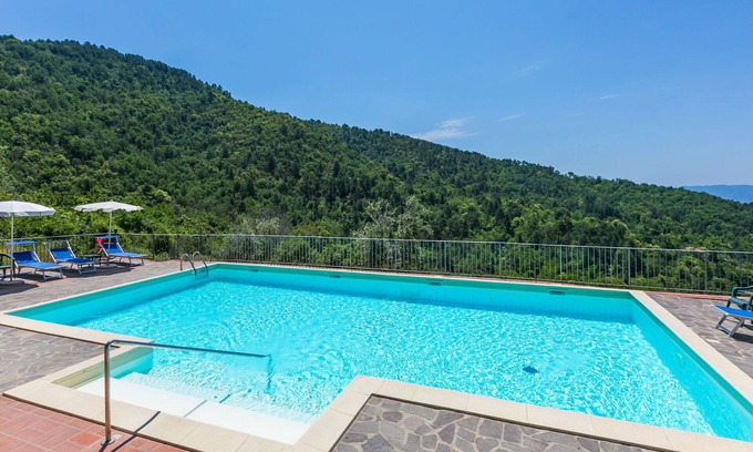 Bivio Pozzo Apartment | Beautiful apartment for 7 guests with WIFI, pool, TV, panoramic view and parking