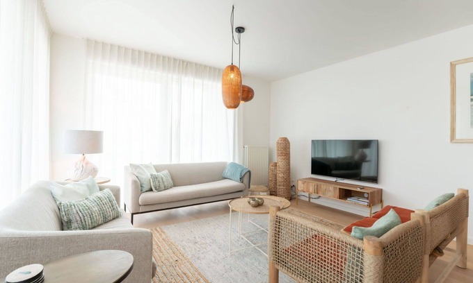 Duinbergen Apartment | Beautiful apartment for 6 guests with WIFI, TV and balcony