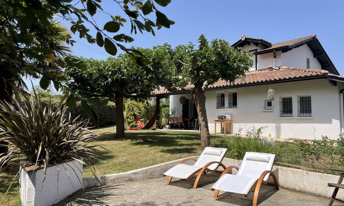 Ahetze House | Beautiful bask villa close to Bidart Guethary Biarritz beaches