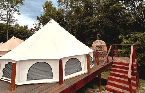 Silver Point Other | Beautiful Bell Tent Suite with Hot-Tub, Deck and Pool Amazing for Couples in Tennessee