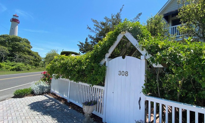 Cape May Point House | Beautiful Cape May Point Home with Lighthouse and Pond Views