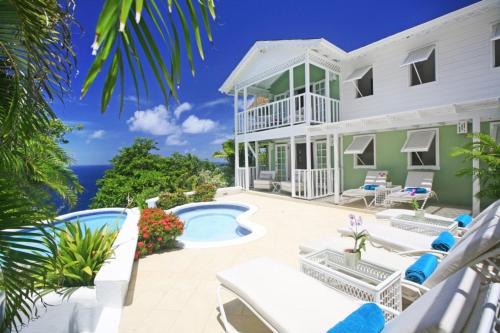 Saline Point Villa | Beautiful cliffside 3 bedroom villa - Saline Reef villa