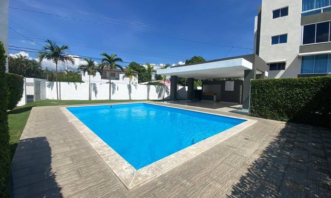 Licey al Medio Apartment | Beautiful condominium with pool in Santiago