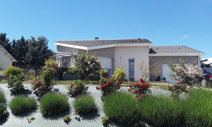 Yssingeaux House | Beautiful contemporary in the countryside. Quiet, wooded, fenced. Good air.