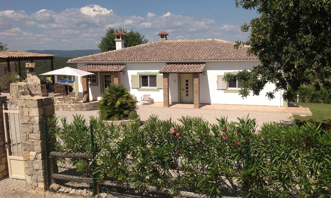Vale do Telheiro Villa | Beautiful detached villa with pool, gardens and wonderful views