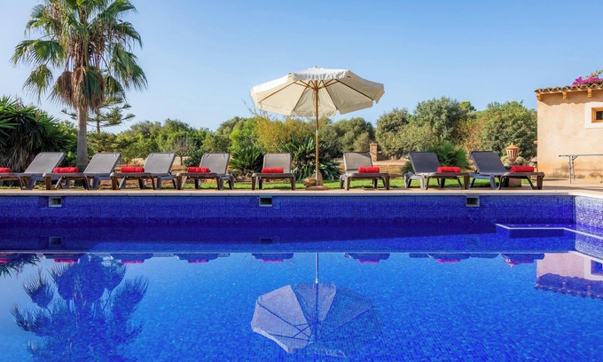 Campos House | Beautiful Finca "Ses Angoixes" near Cas Concos with Swimming Pool