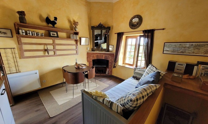 Chissay-en-Touraine House | Beautiful private villa for 3 people with WIFI, TV, terrace, panoramic view and parking
