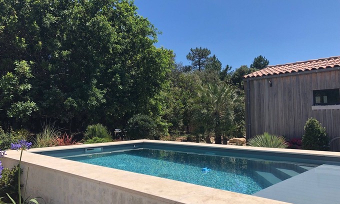 Saint-Pierre-d'Oleron House | Beautiful House: Pool, Wooded Garden, Beach walk.