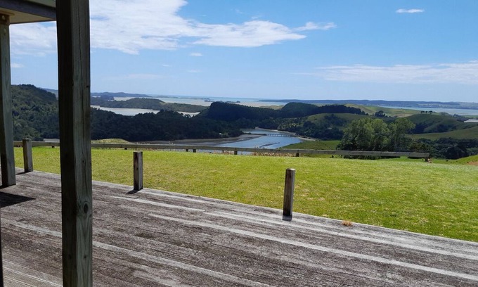 Otorohanga District House | Beautiful harbour and rural views, quiet and private. Handy to harbour
