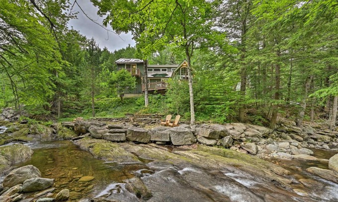 Jay House | Beautiful Jay Peak Home Near Creek and Waterfalls!