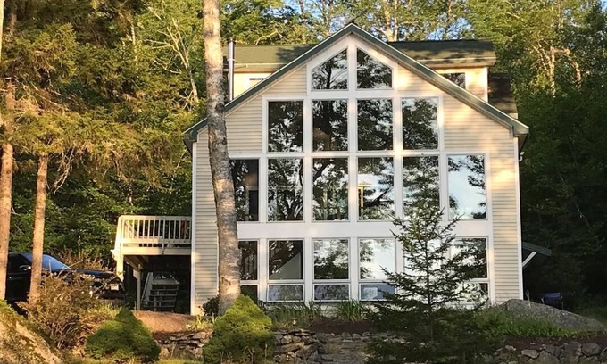 Lucerne-in-Maine House | Beautiful lakefront home on Phillips Lake - Near Acadia!