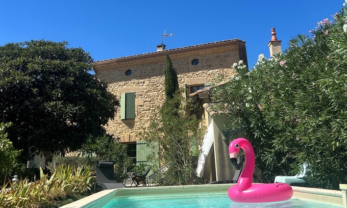 Vers-Pont-du-Gard Other | BEAUTIFUL MAS in stones with swimming pool