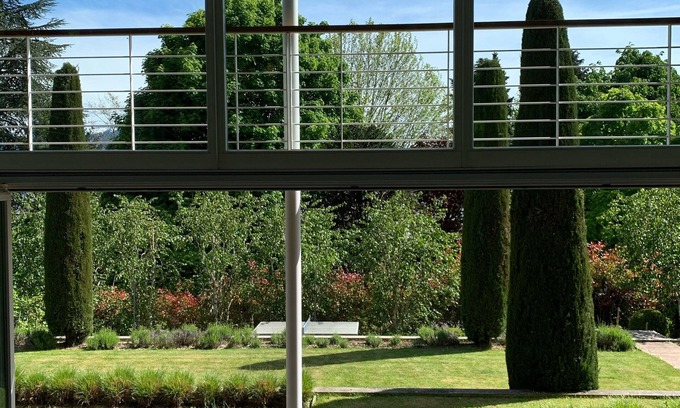 Villette House | Beautiful modern house, Lutry Lavaux, incredible garden